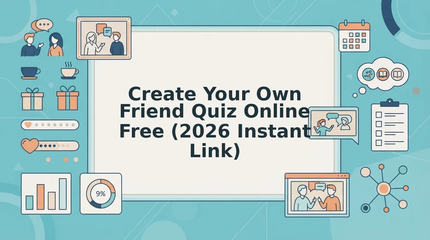 Create Your Own Friend Quiz Online in Three Minutes