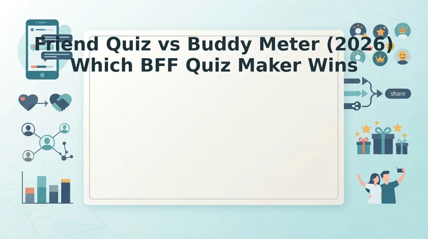 Friend quiz vs buddy meter 2026 comparison for group chats