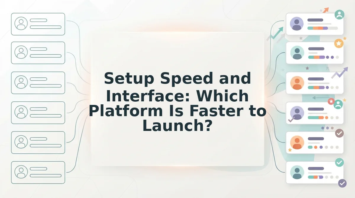 Setup Speed and Interface: Which Platform Is Faster to Launch?