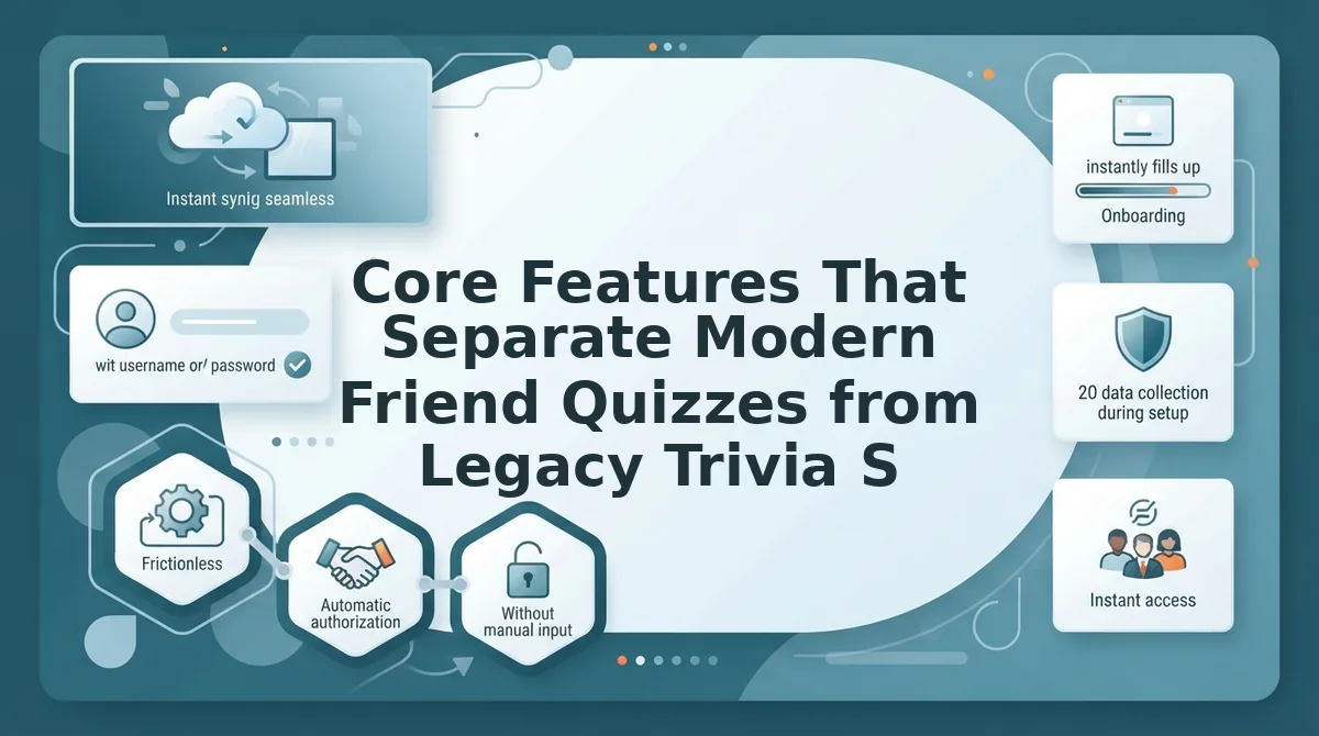 Core Features That Separate Modern Friend Quizzes from Legacy Trivia Sites