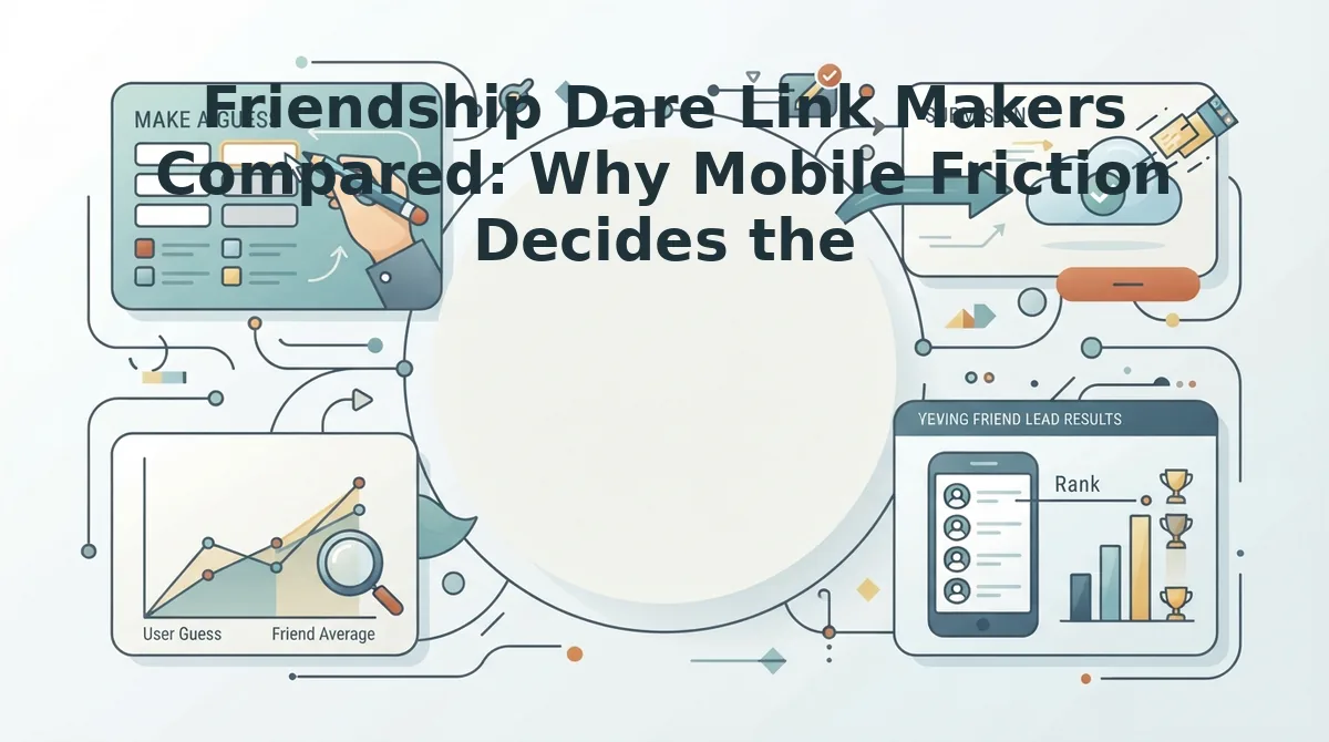 Friendship Dare Link Makers Compared: Why Mobile Friction Decides the Winner