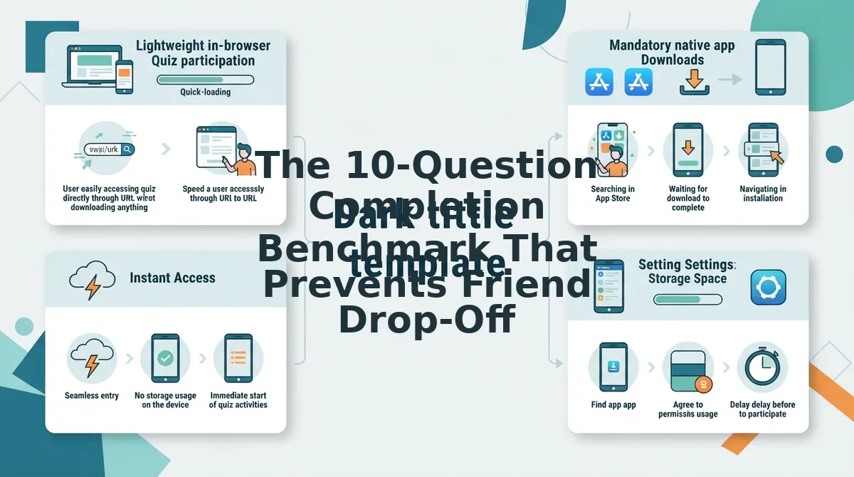 The 10-Question Completion Benchmark That Prevents Friend Drop-Off