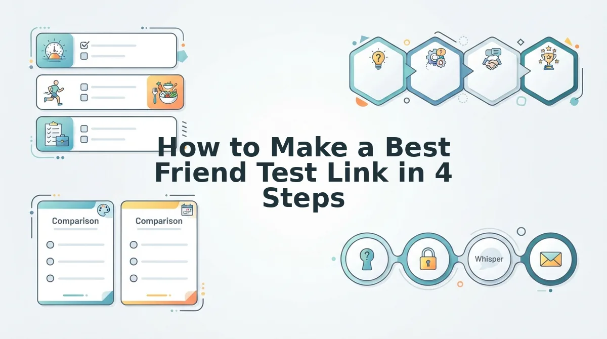 How to Make a Best Friend Test Link in 4 Steps