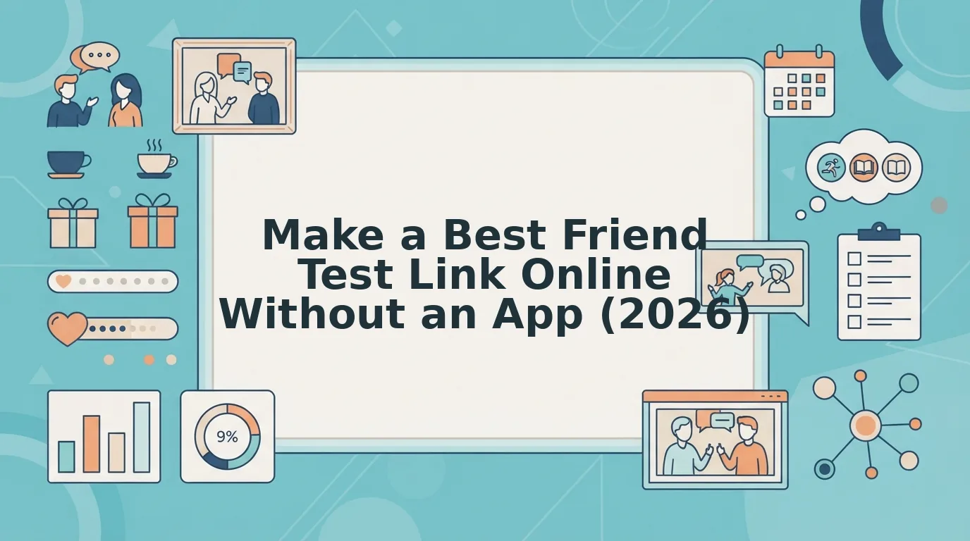 Make a Best Friend Test Link That Works Without an App