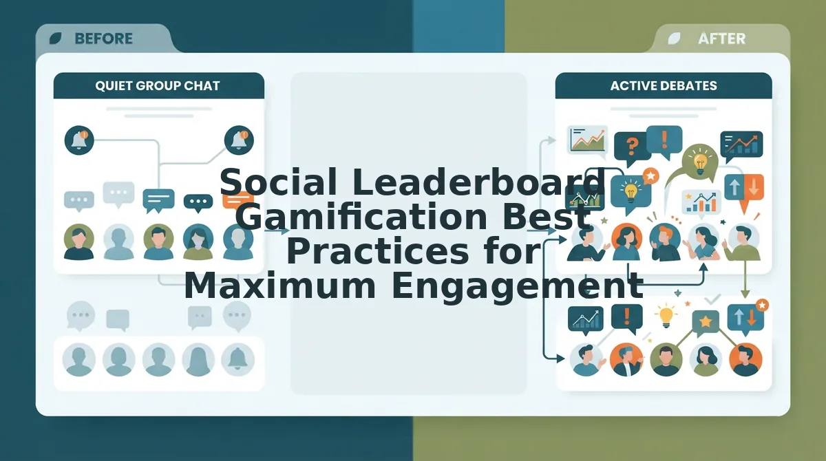Social Leaderboard Gamification Best Practices for Maximum Engagement
