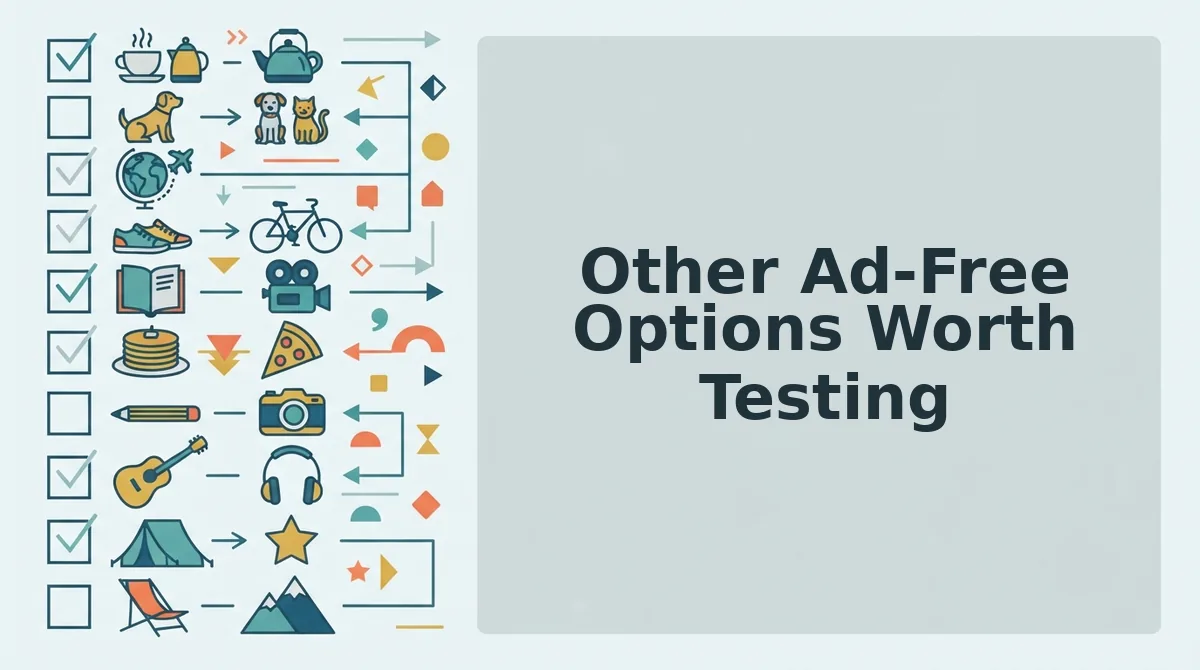 Other Ad-Free Options Worth Testing