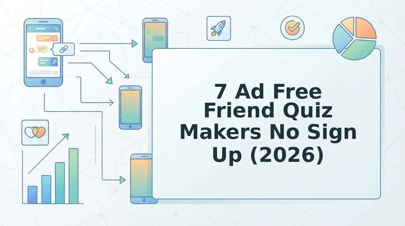 Ad Free Friend Quiz Makers in No Sign Up