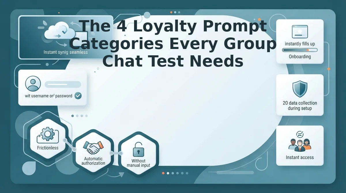 The 4 Loyalty Prompt Categories Every Group Chat Test Needs