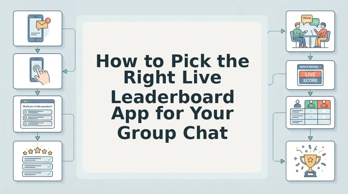 How to Pick the Right Live Leaderboard App for Your Group Chat
