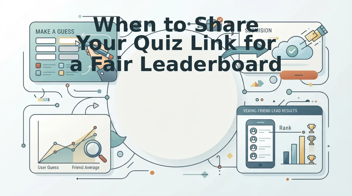 When to Share Your Quiz Link for a Fair Leaderboard