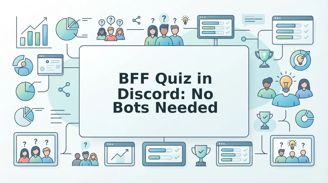 How to Launch a BFF Quiz in a Discord Server Without Bots
