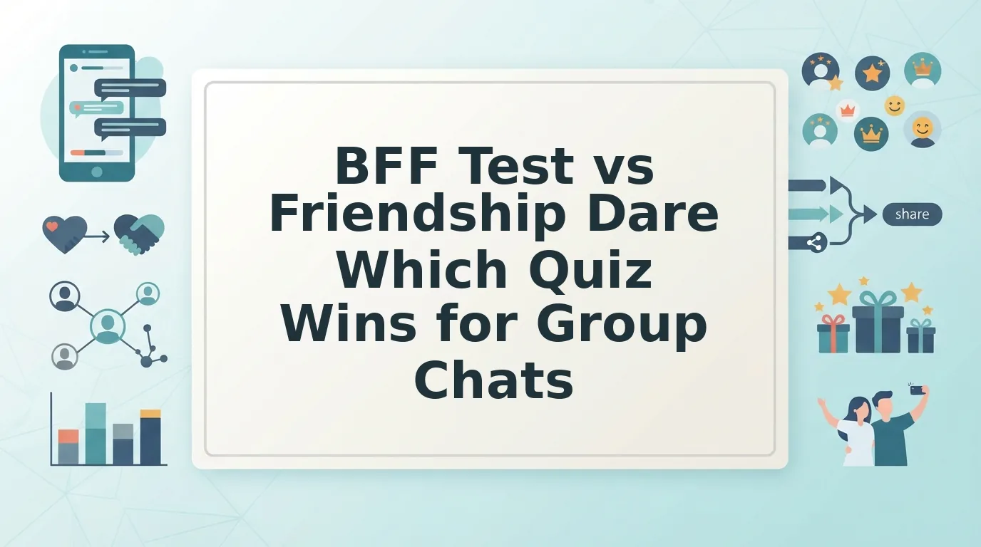 BFF Test vs Friendship Dare Showdown for Active Group Chats