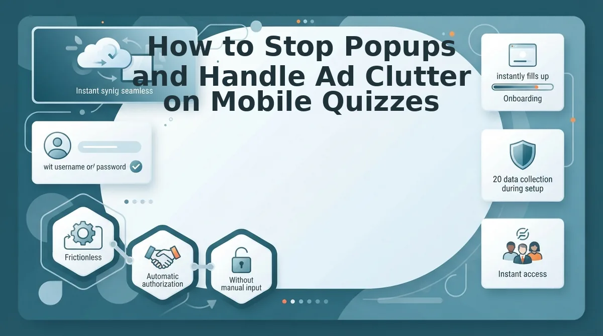 How to Stop Popups and Handle Ad Clutter on Mobile Quizzes