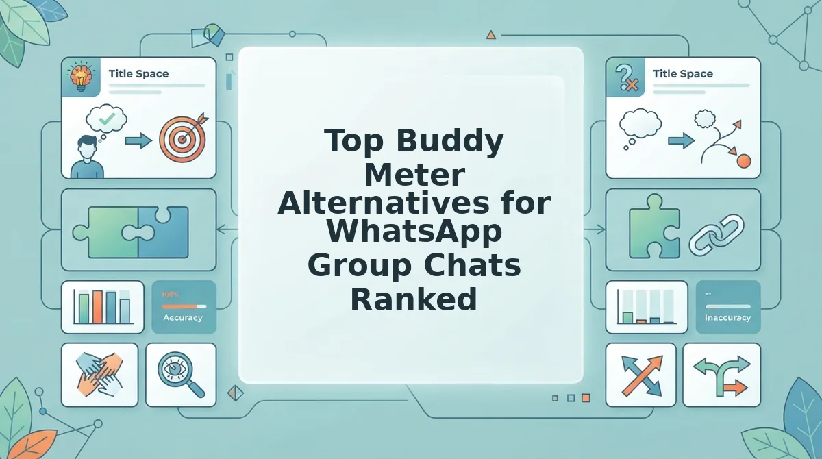 Top Buddy Meter Alternatives for WhatsApp Group Chats Ranked