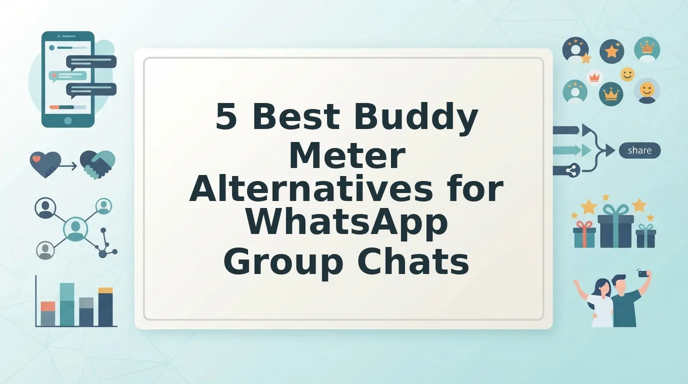 Buddy Meter alternatives for WhatsApp group chat trivia