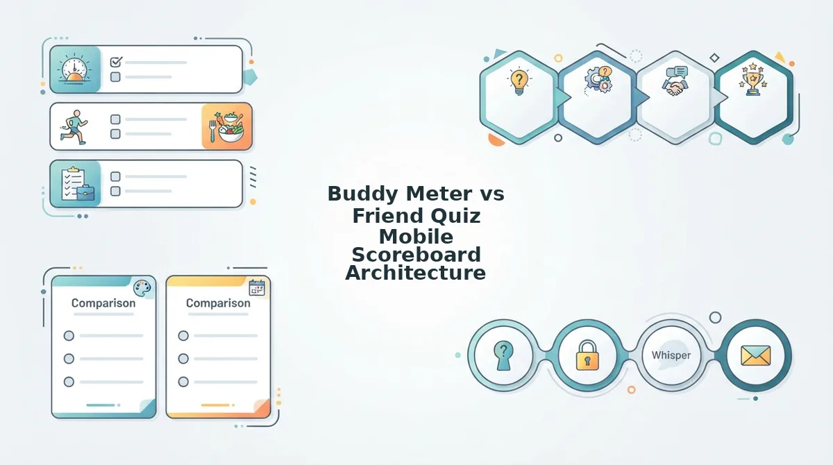 Buddy Meter vs Friend Quiz Mobile Scoreboard Architecture