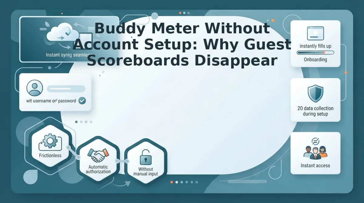 Buddy Meter Without Account Setup: Why Guest Scoreboards Disappear
