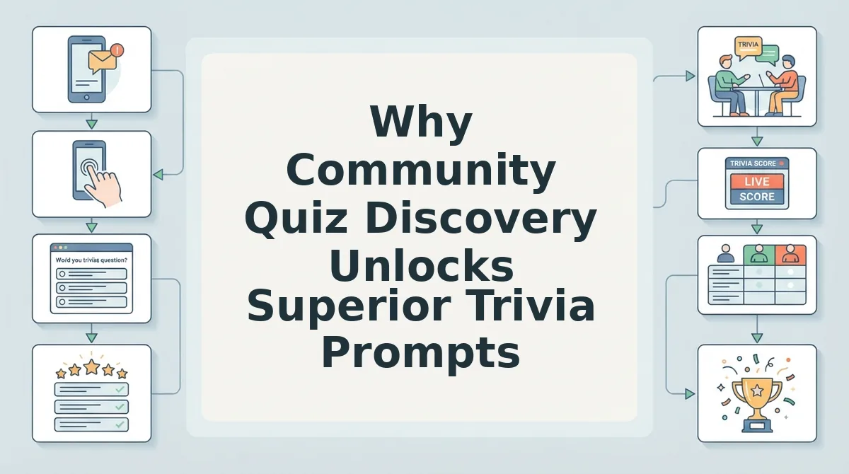Why Community Quiz Discovery Unlocks Superior Trivia Prompts