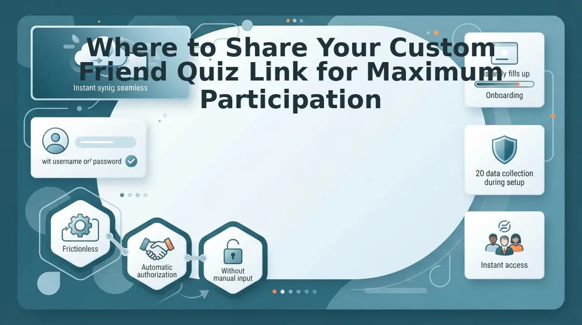 Where to Share Your Custom Friend Quiz Link for Maximum Participation