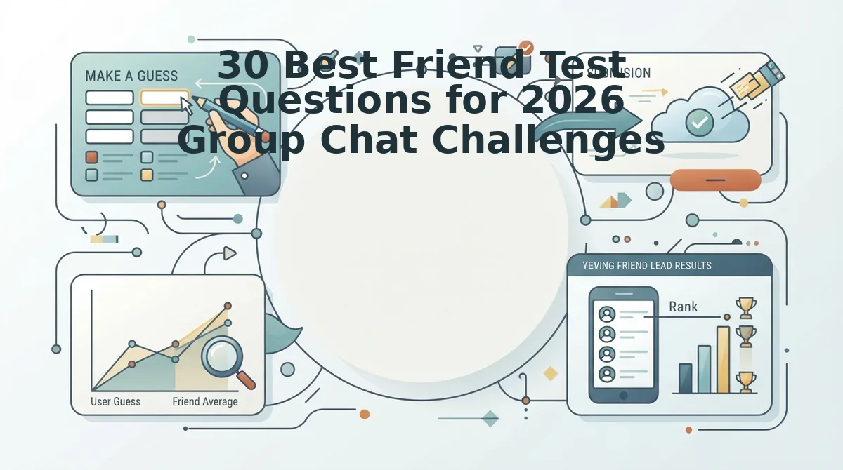 30 Best Friend Test Questions for 2026 Group Chat Challenges