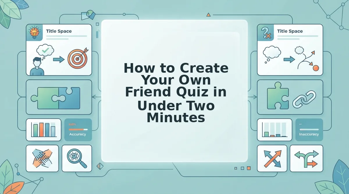 How to Create Your Own Friend Quiz in Under Two Minutes