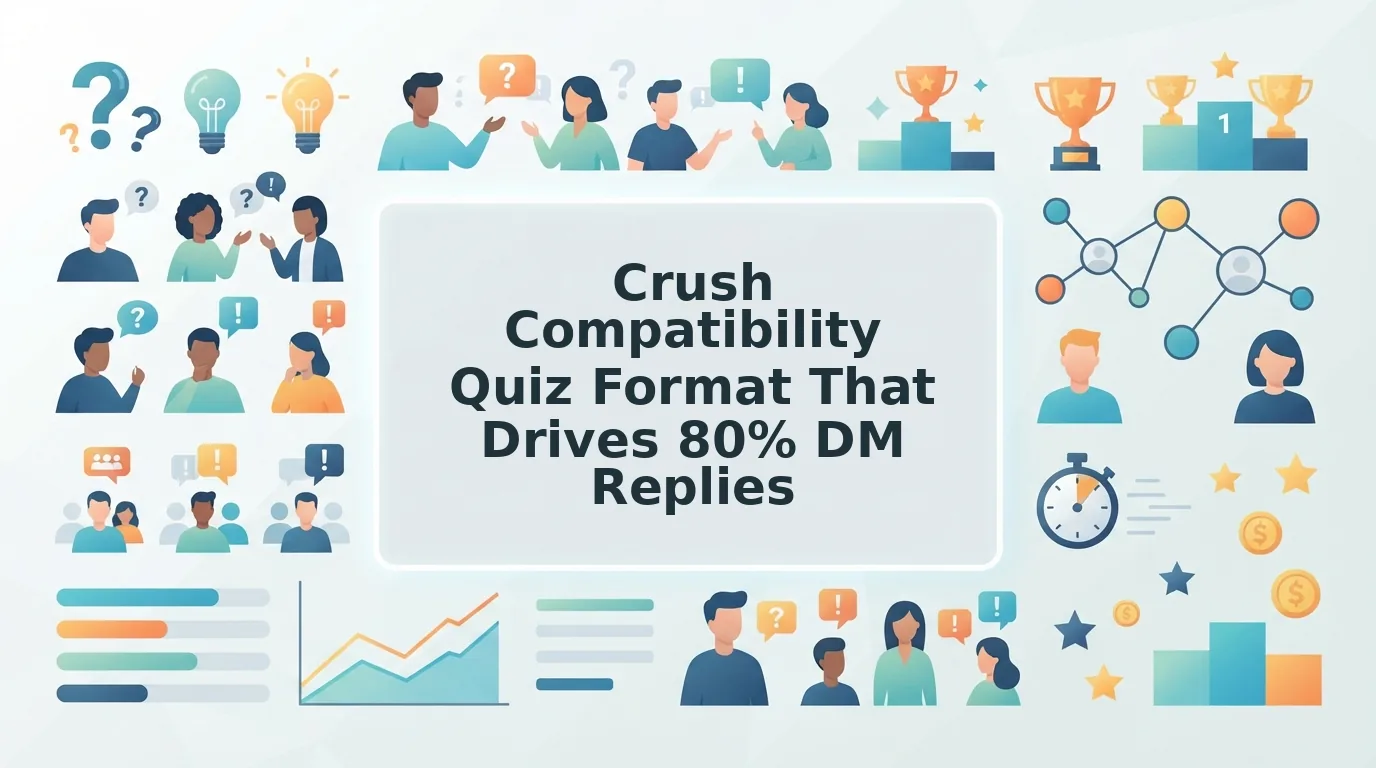 Crush Compatibility Quiz Format Playbook for Close Social Circles