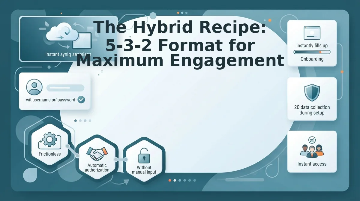 The Hybrid Recipe: 5-3-2 Format for Maximum Engagement