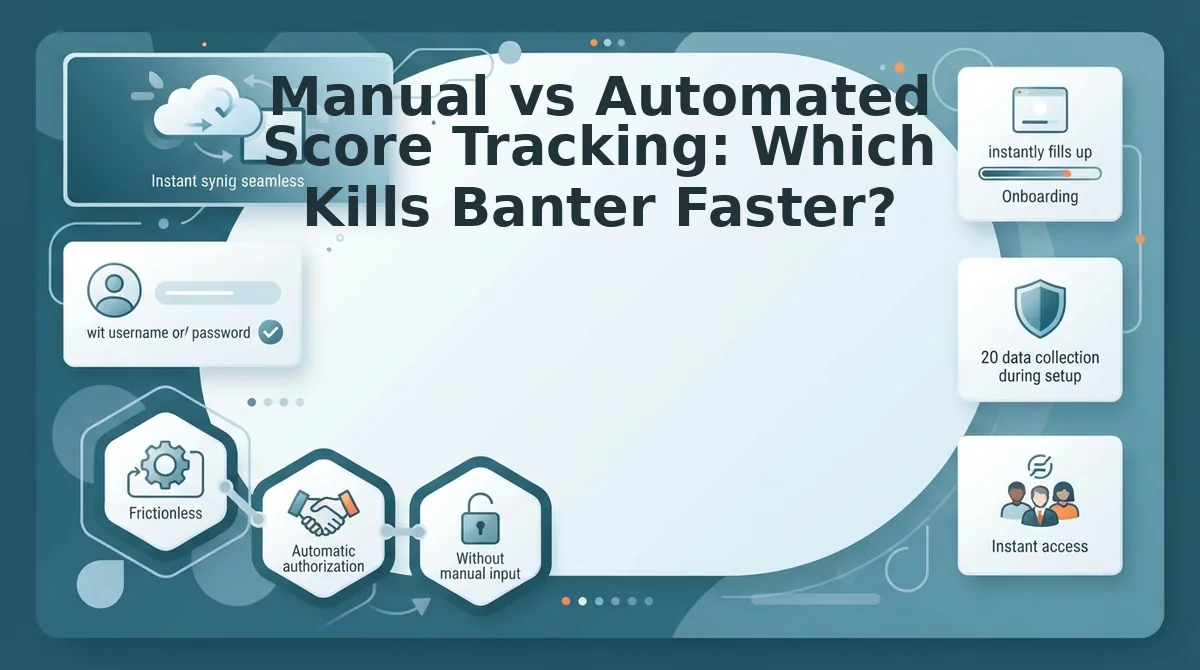 Manual vs Automated Score Tracking: Which Kills Banter Faster?