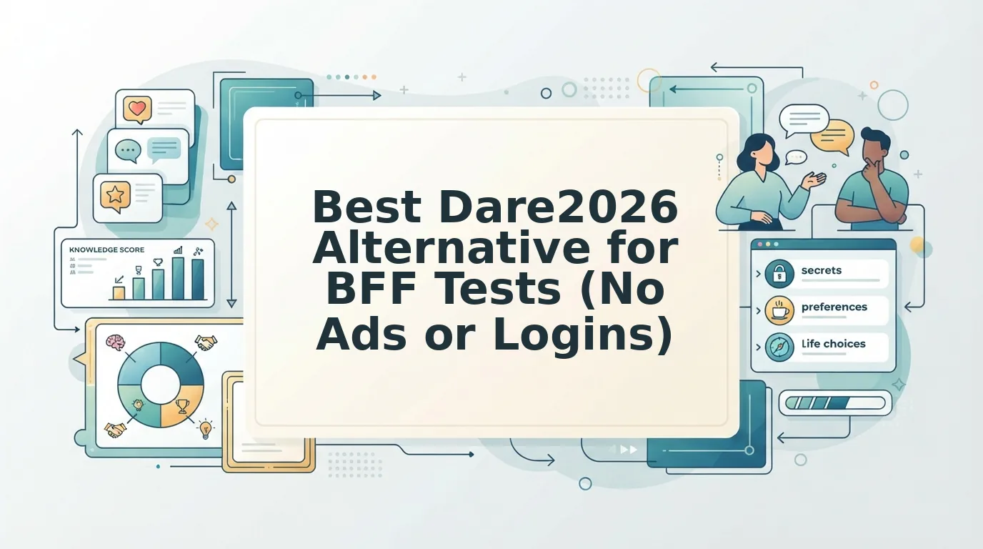 Dare2026 alternative for BFF tests in mobile group chats