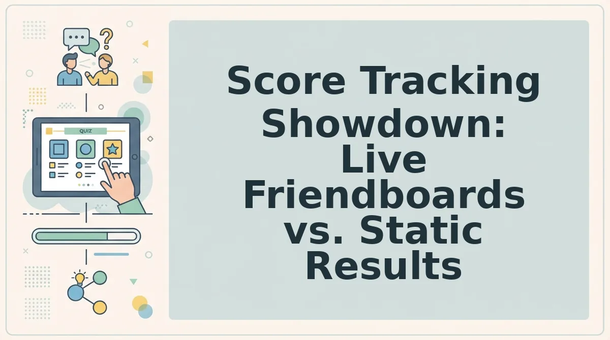 Score Tracking Showdown: Live Friendboards vs. Static Results