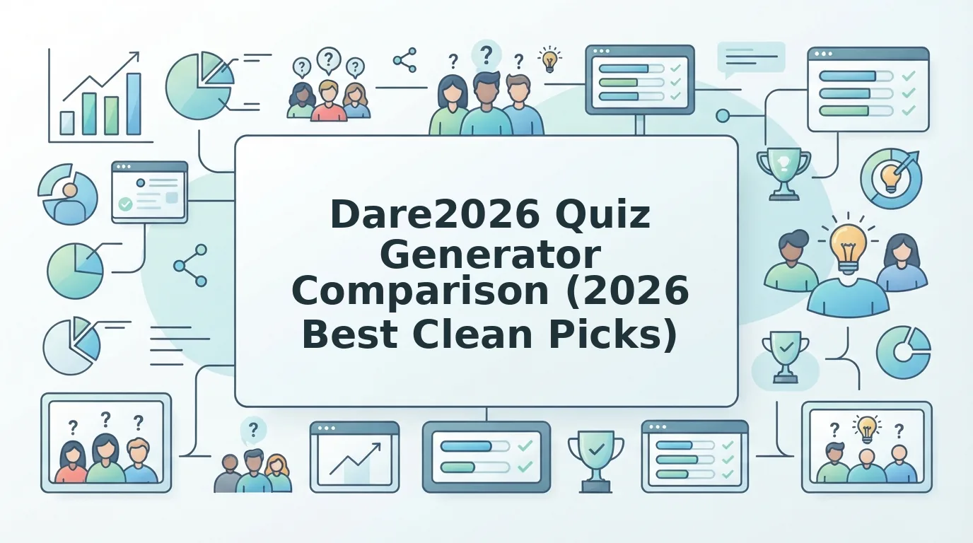 Dare2026 quiz generator comparison for clean group chat tests