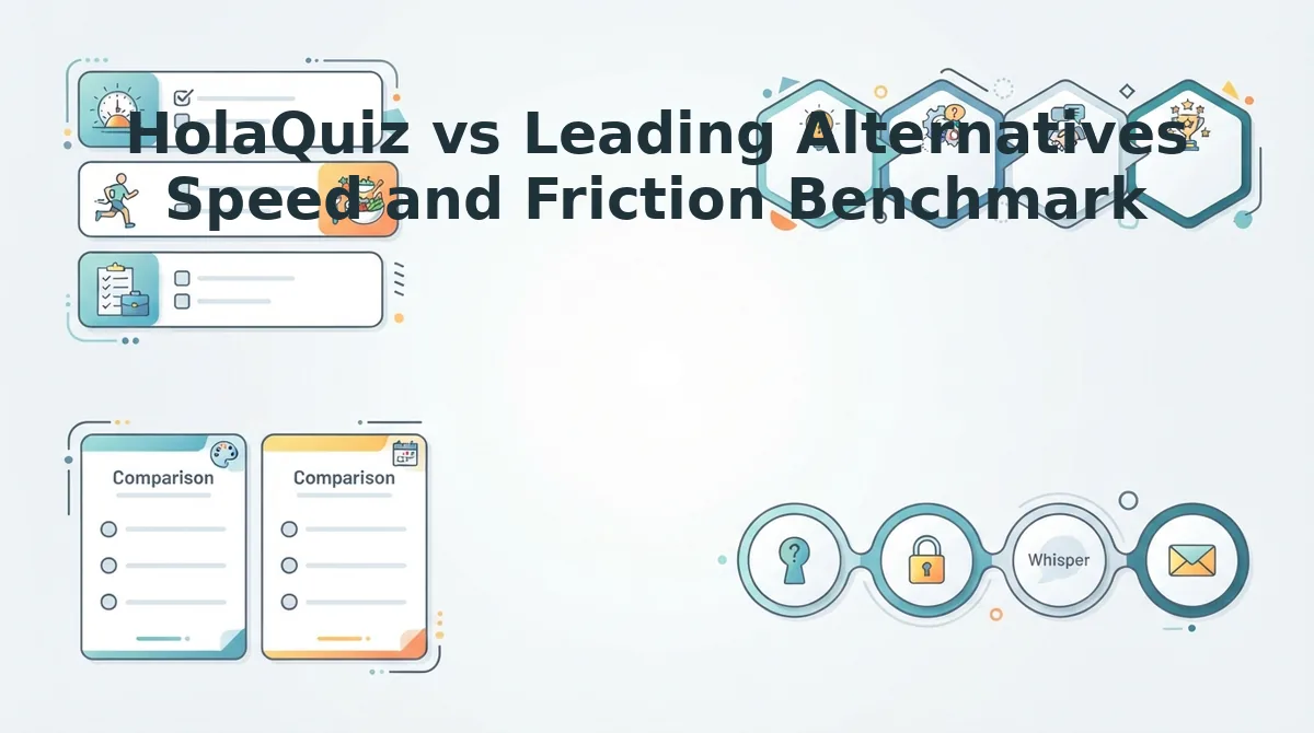 HolaQuiz vs Leading Alternatives Speed and Friction Benchmark
