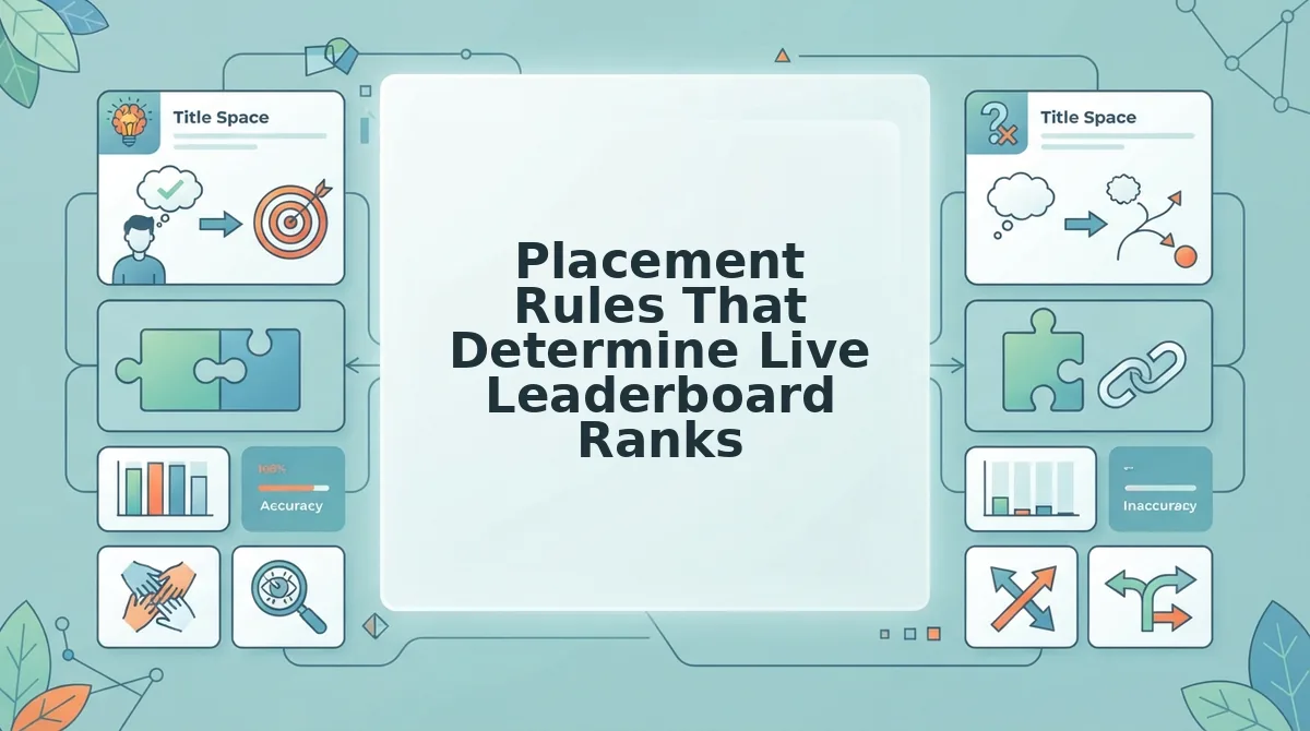 Placement Rules That Determine Live Leaderboard Ranks