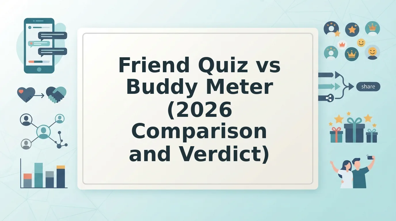 Friend Quiz vs Buddy Meter