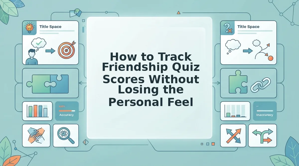 How to Track Friendship Quiz Scores Without Losing the Personal Feel
