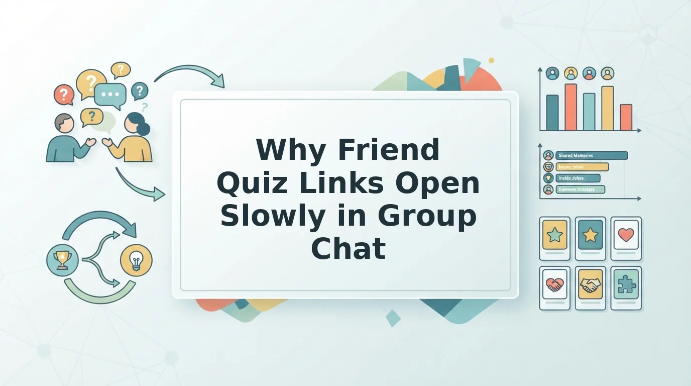 Why My Friend Quiz Link Opens Slowly in Group Chats