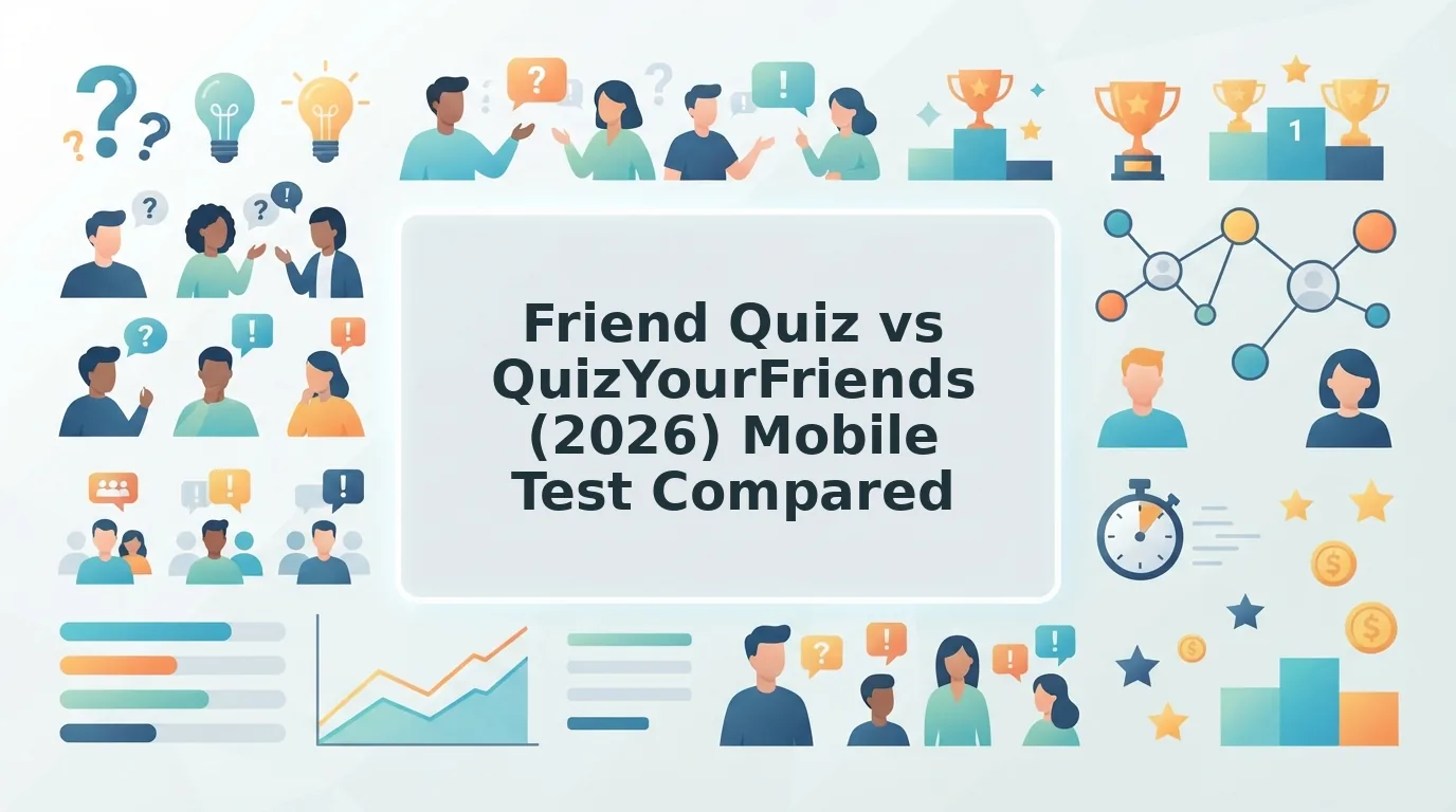 Friend quiz vs quizyourfriends for mobile friendship tests
