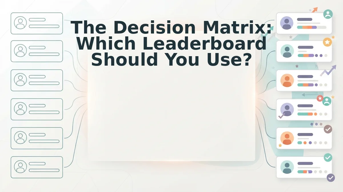 The Decision Matrix: Which Leaderboard Should You Use?