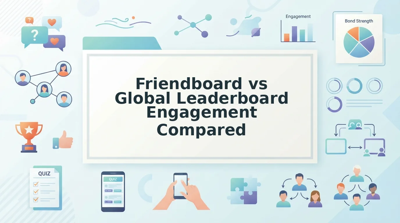 Friendboard vs Global Leaderboard Engagement