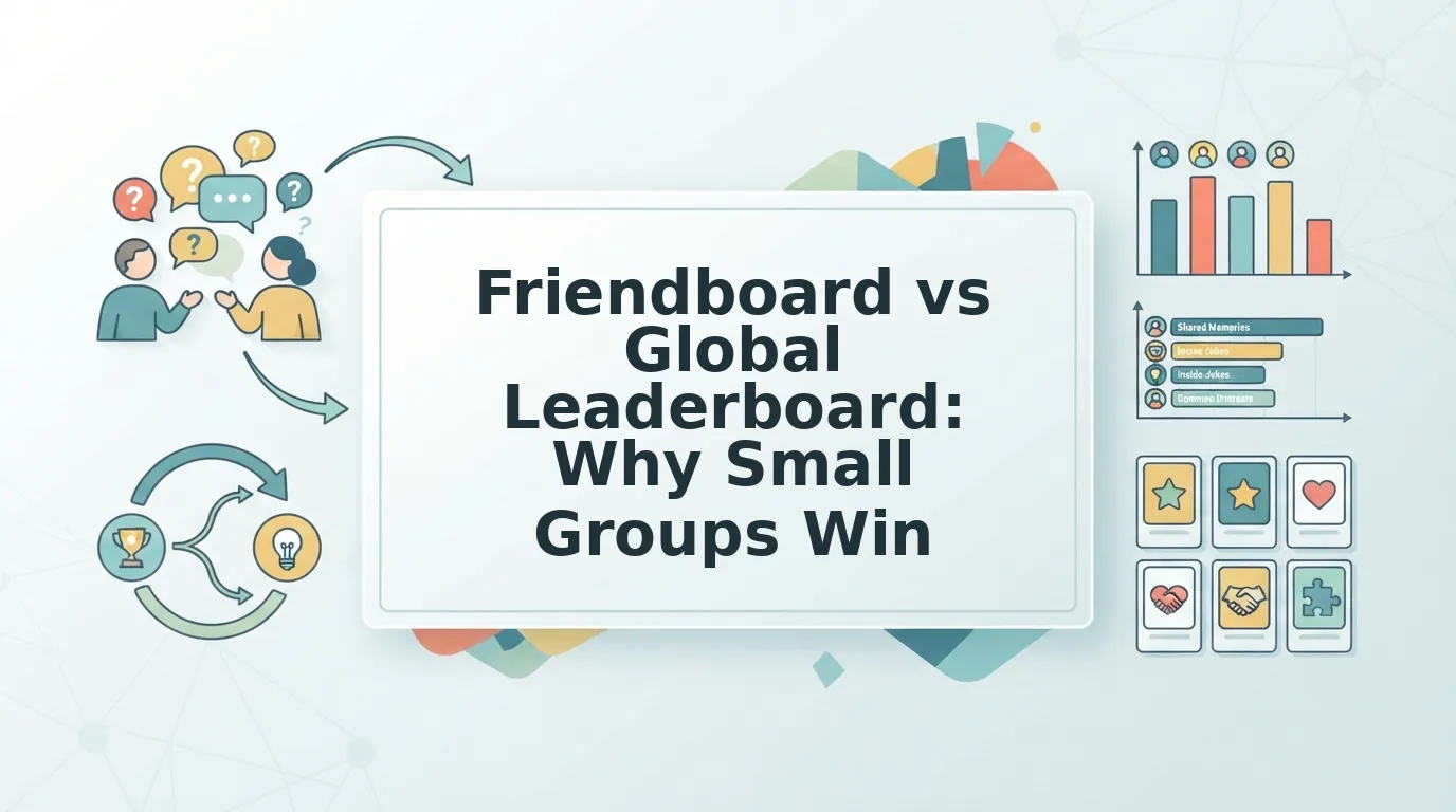 Why Friendboard Rankings Beat Global Leaderboards