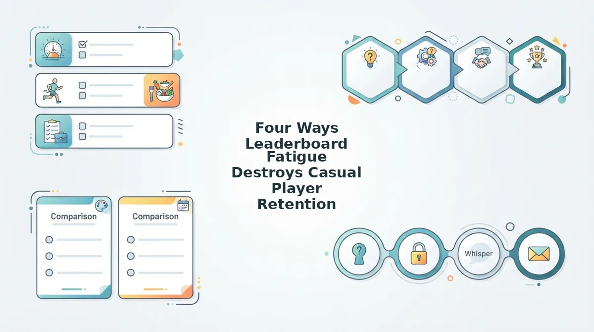 Four Ways Leaderboard Fatigue Destroys Casual Player Retention