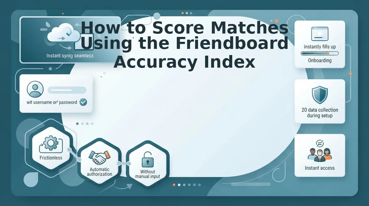 How to Score Matches Using the Friendboard Accuracy Index