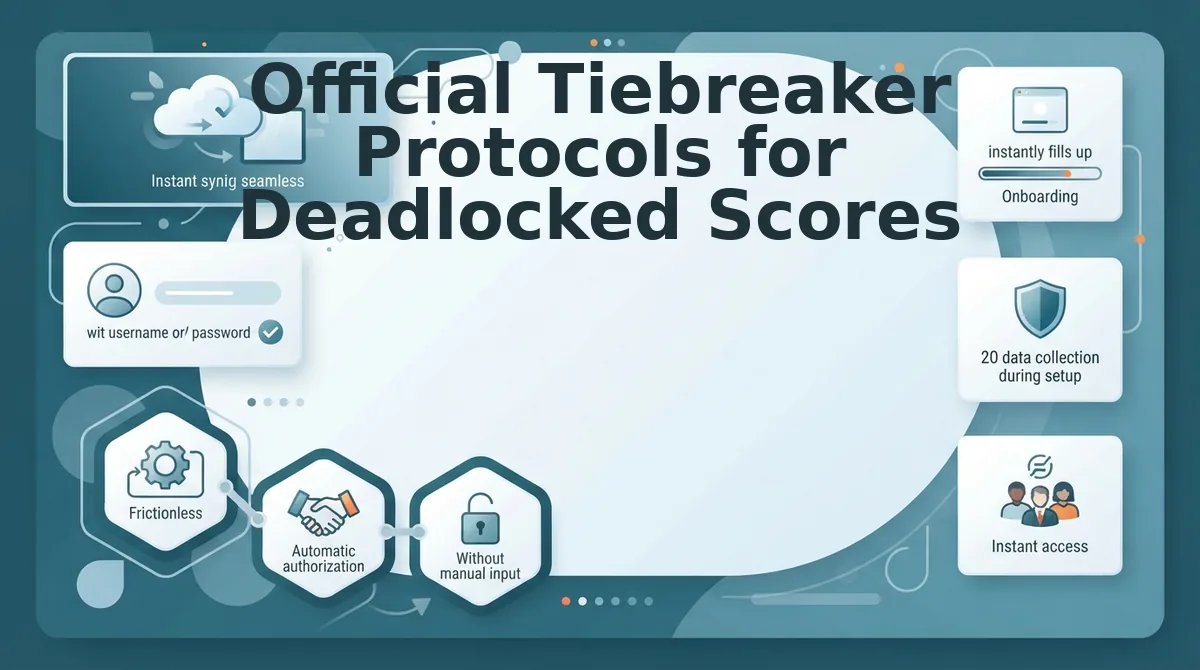 Official Tiebreaker Protocols for Deadlocked Scores