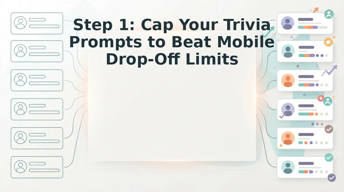 Step 1: Cap Your Trivia Prompts to Beat Mobile Drop-Off Limits