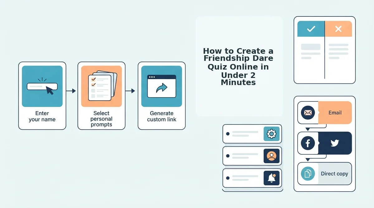How to Create a Friendship Dare Quiz Online in Under 2 Minutes