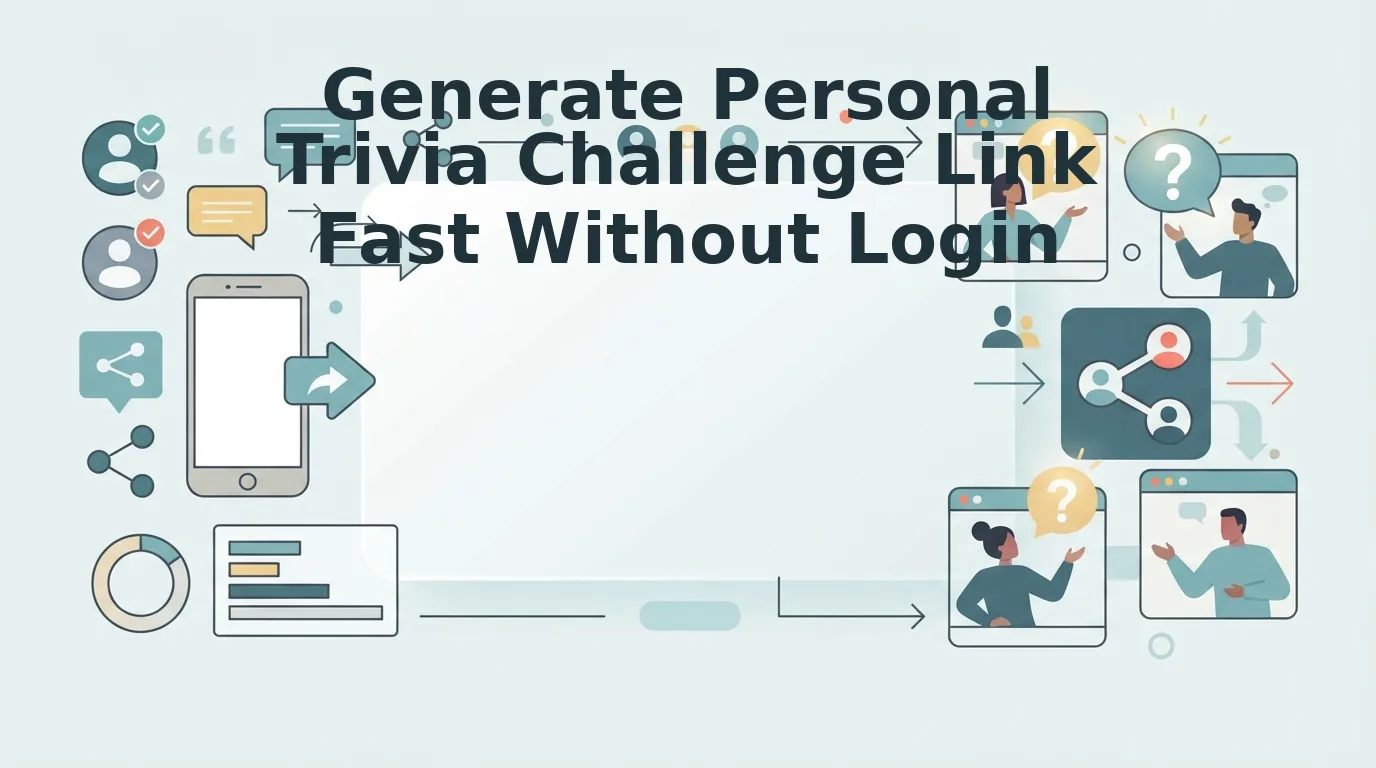 Generate Personal Trivia Challenge Link Fast for Friends