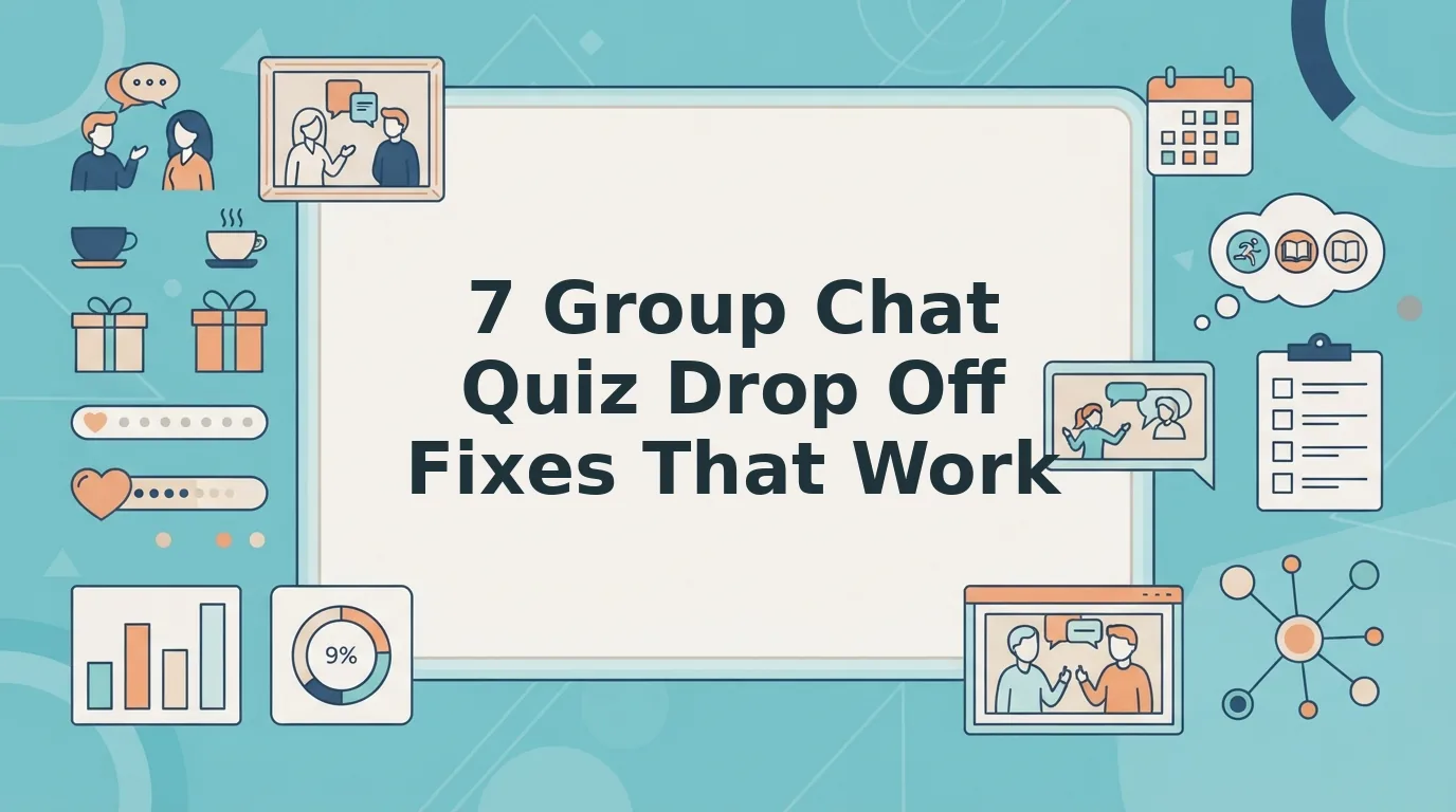 Group Chat Quiz Drop Off Fixes for Mobile Links