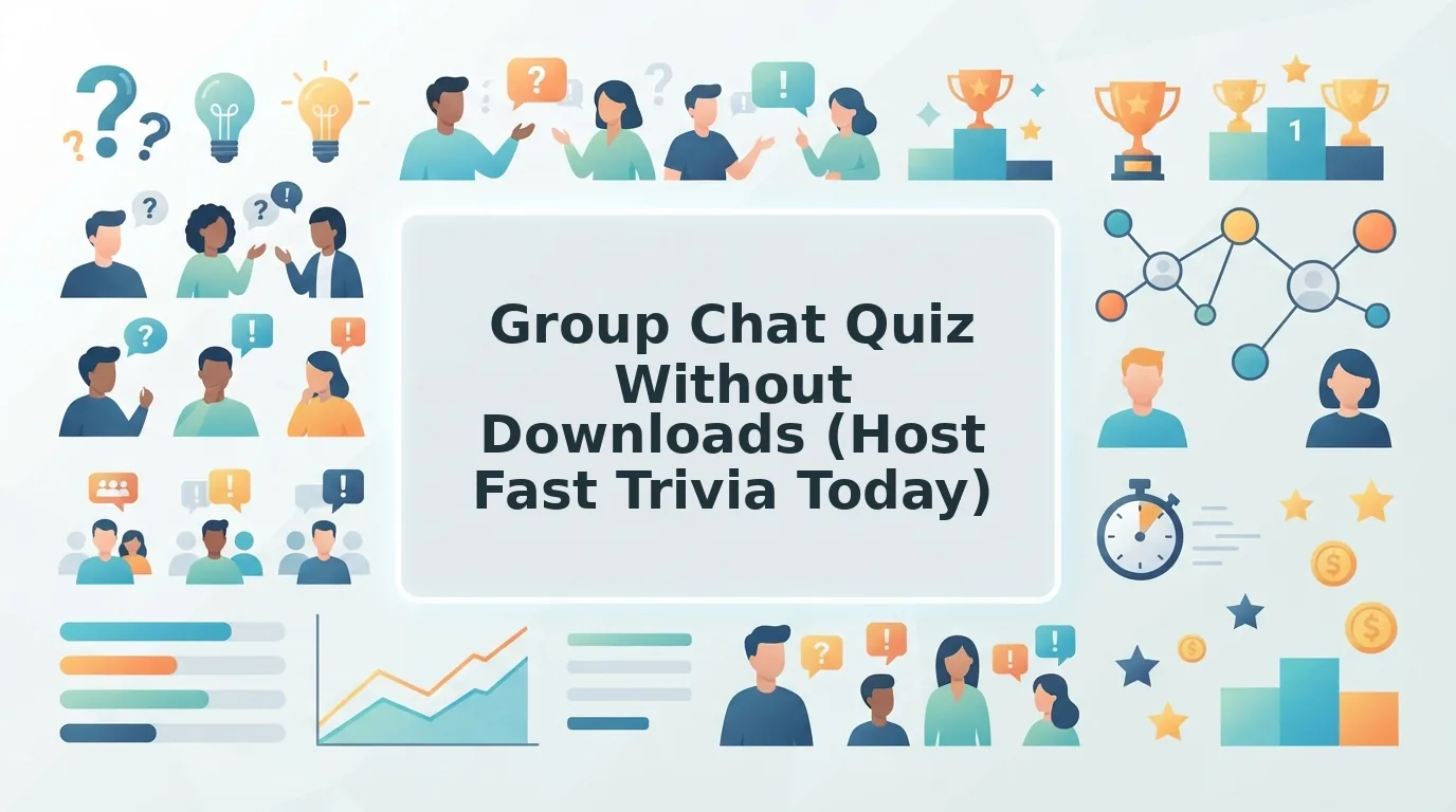 How to Host a Group Chat Quiz Without Downloads in 2026