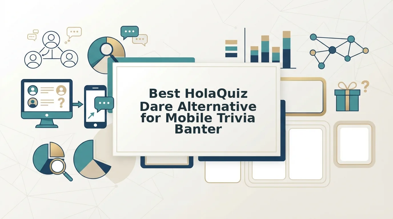 Holaquiz Dare Alternative for Clean Mobile Group Trivia Banter