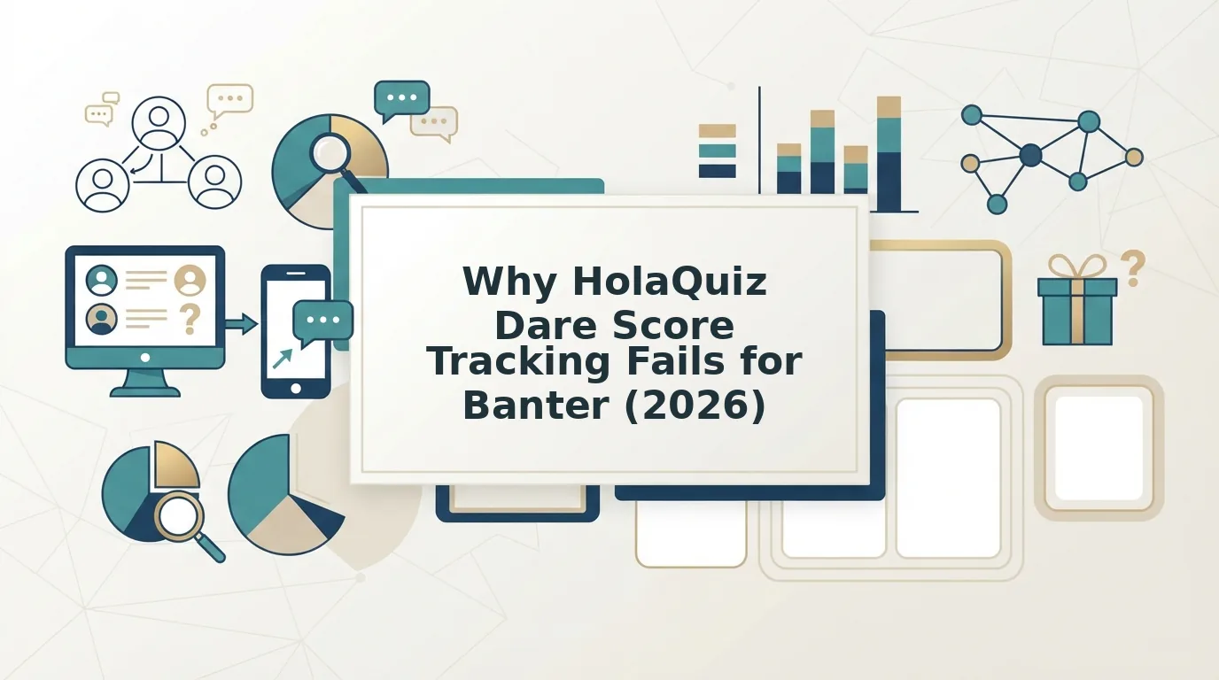 Why Holaquiz Dare Score Tracking Fails for Real Banter